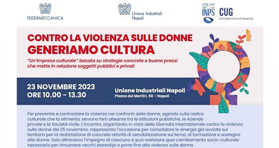 Contro la violenza sulle donne generiamo cultura