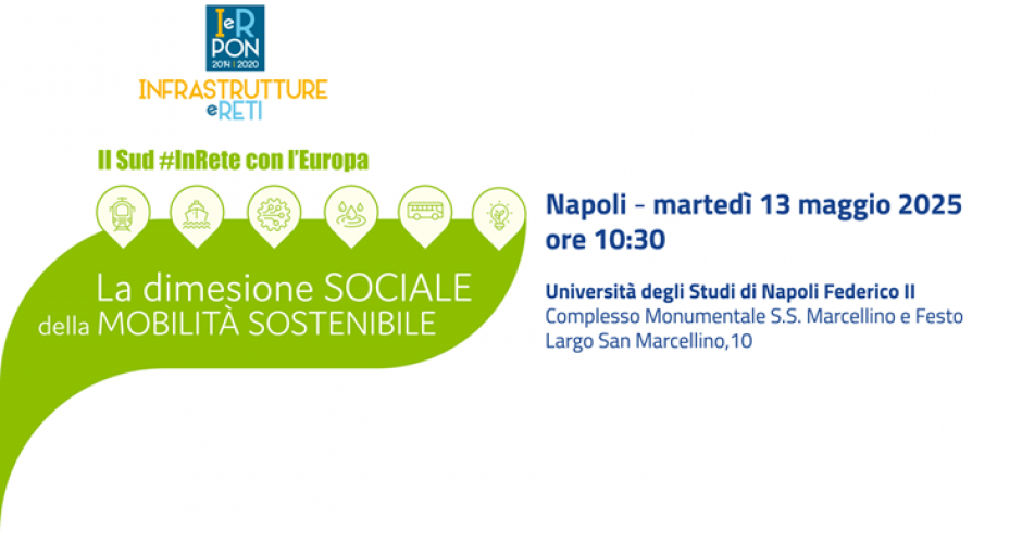 Evento "La dimensione SOCIALE della MOBILITÁ SOSTENIBILE"