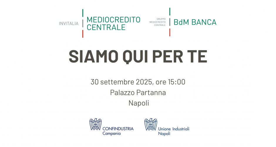 “Siamo qui per te” - 30 settembre ore 15.00