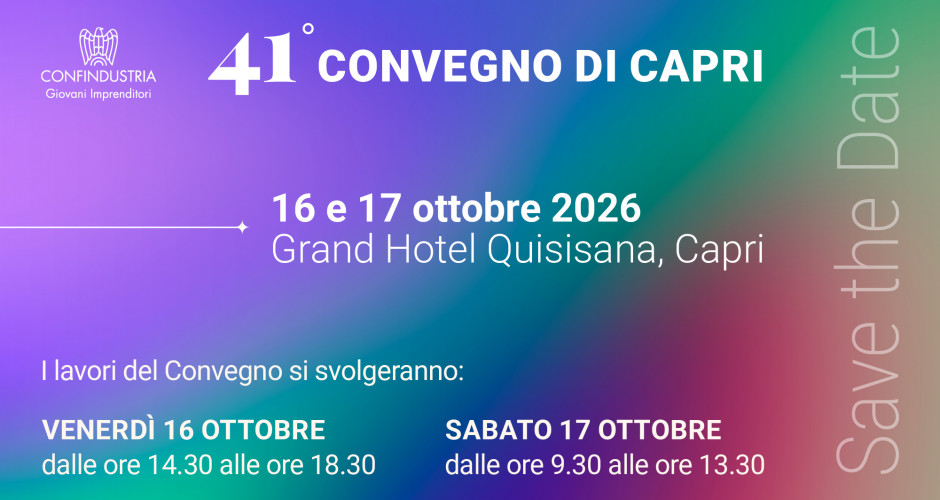 41° Convegno GI Confindustria